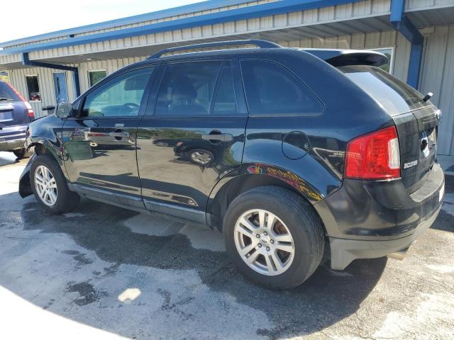 2FMDK3GC5BBB58263 - 2011 FORD EDGE SE BLACK photo 2