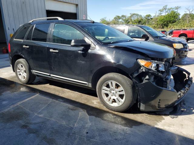 2FMDK3GC5BBB58263 - 2011 FORD EDGE SE BLACK photo 4