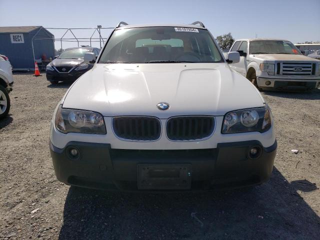 WBXPA73484WC42613 - 2004 BMW X3 2.5I WHITE photo 5