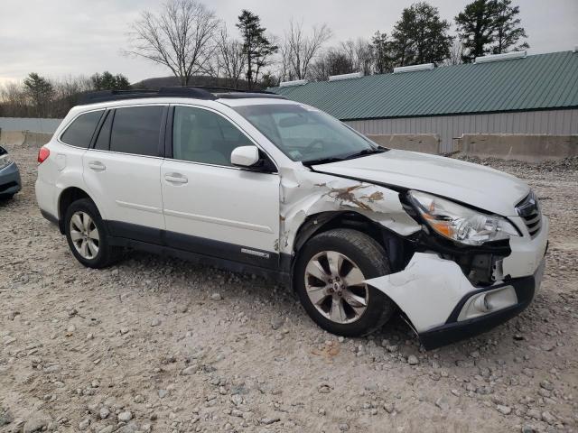 4S4BRDKC7C2268013 - 2012 SUBARU OUTBACK 3.6R LIMITED WHITE photo 4