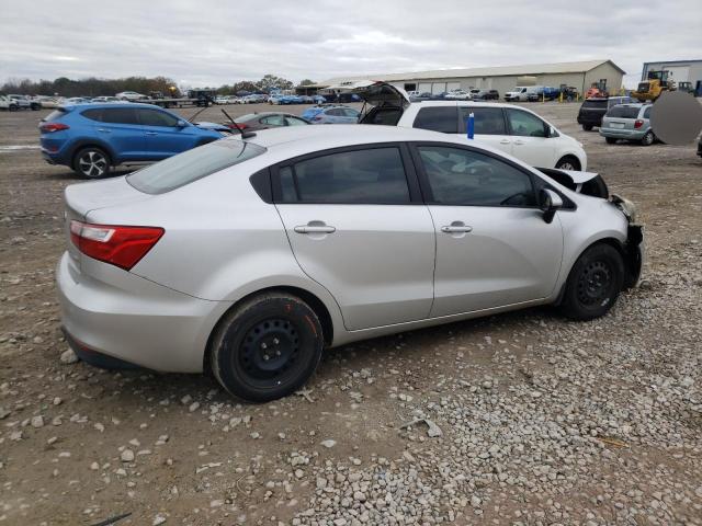 KNADM4A32H6118675 - 2017 KIA RIO LX SILVER photo 3