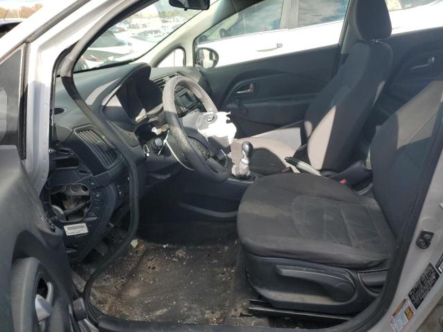 KNADM4A32H6118675 - 2017 KIA RIO LX SILVER photo 7