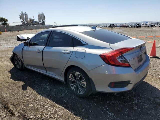 JHMFC1F35JX034791 - 2018 HONDA CIVIC EX SILVER photo 2