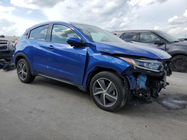 3CZRU6H59NM756391 - 2022 HONDA HR-V EX BLUE photo 4