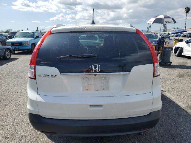 5J6RM3H73CL034123 - 2012 HONDA CR-V EXL WHITE photo 6