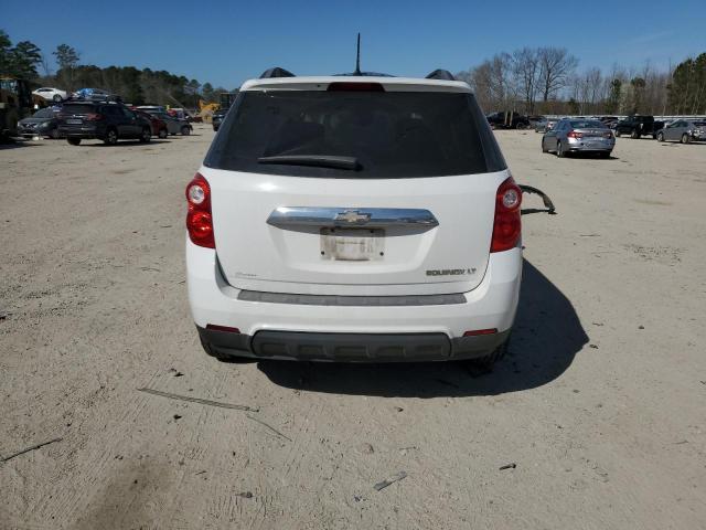 2GNALDEK0D1269341 - 2013 CHEVROLET EQUINOX LT WHITE photo 6