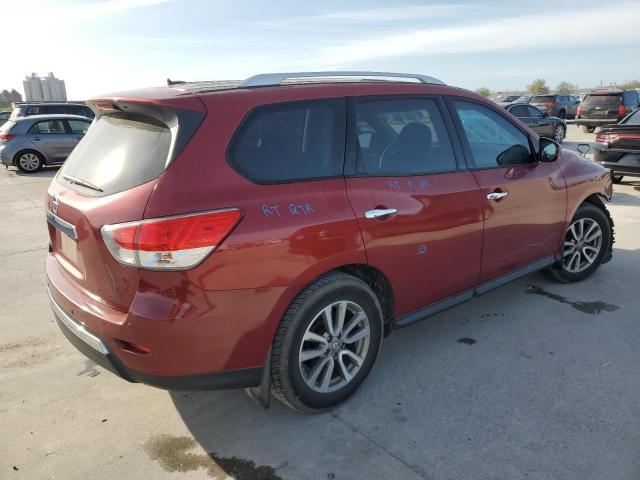 5N1AR2MN5EC727714 - 2014 NISSAN PATHFINDER S MAROON photo 3