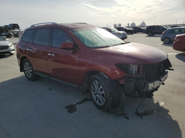 5N1AR2MN5EC727714 - 2014 NISSAN PATHFINDER S MAROON photo 4