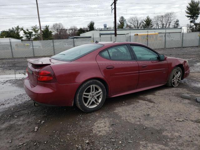 2G2WR544X51207859 - 2005 PONTIAC GRAND PRIX GTP MAROON photo 3