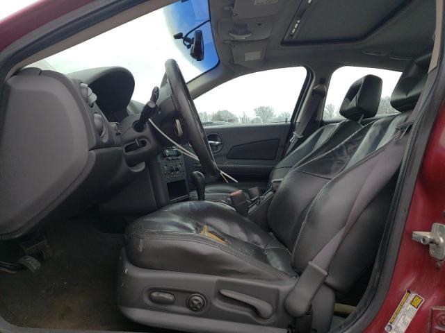 2G2WR544X51207859 - 2005 PONTIAC GRAND PRIX GTP MAROON photo 7