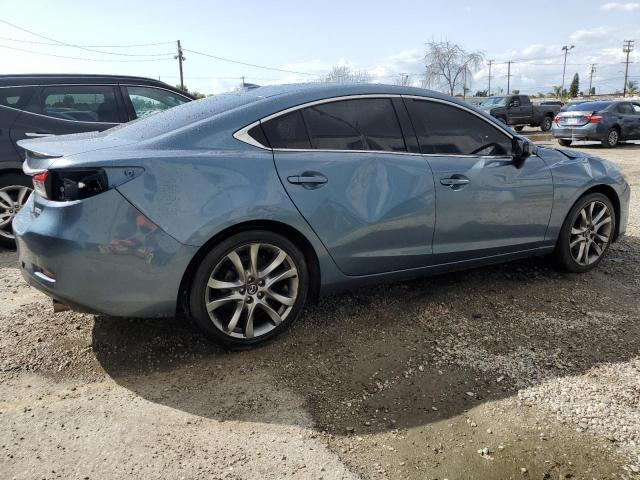 JM1GJ1W68E1124841 - 2014 MAZDA 6 GRAND TOURING BLUE photo 3