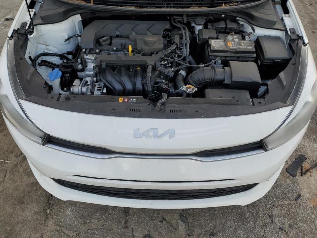 3KPA24AD2NE466471 - 2022 KIA RIO LX WHITE photo 11