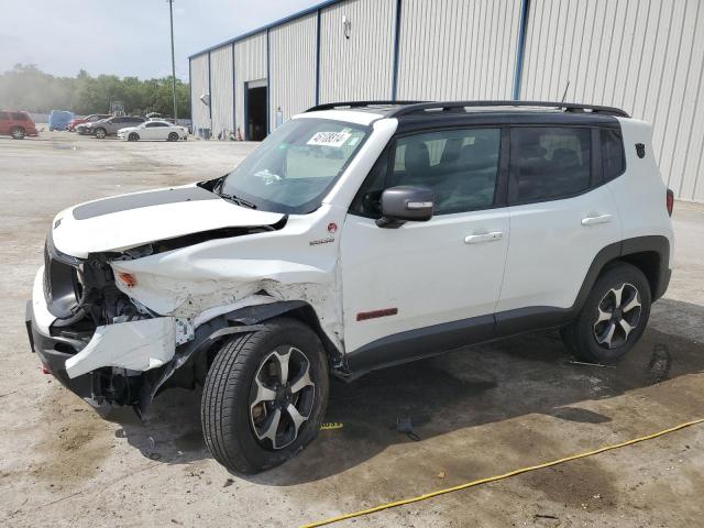 ZACNJBC15LPL44647 - 2020 JEEP RENEGADE TRAILHAWK WHITE photo 1