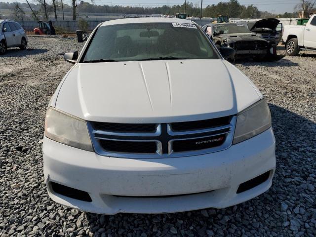 1C3CDZAB5EN188292 - 2014 DODGE AVENGER SE WHITE photo 5