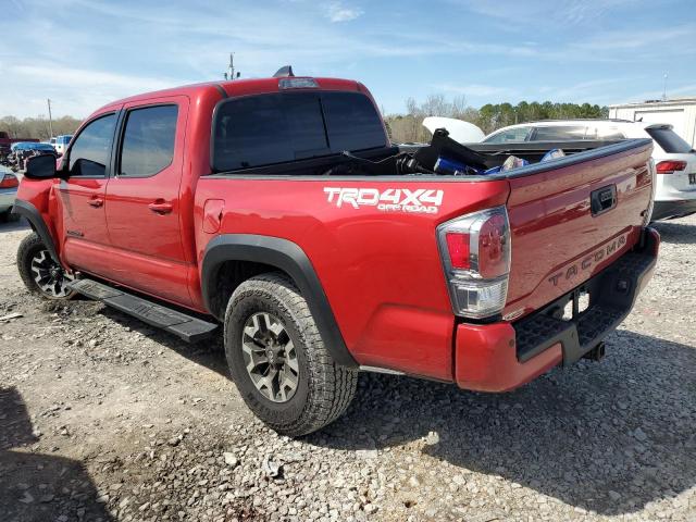 3TYCZ5AN4PT166303 - 2023 TOYOTA TACOMA DOUBLE CAB RED photo 2