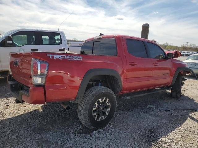 3TYCZ5AN4PT166303 - 2023 TOYOTA TACOMA DOUBLE CAB RED photo 3