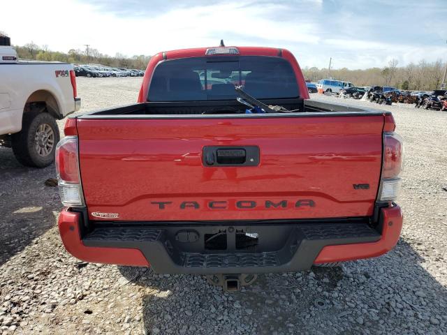 3TYCZ5AN4PT166303 - 2023 TOYOTA TACOMA DOUBLE CAB RED photo 6