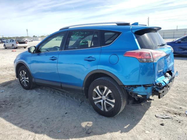 JTMZFREV4GJ098615 - 2016 TOYOTA RAV4 LE BLUE photo 2