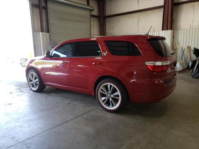 1C4RDHAG6DC676141 - 2013 DODGE DURANGO SXT RED photo 2