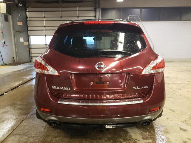 JN8AZ1MW9BW177486 - 2011 NISSAN MURANO S BROWN photo 6