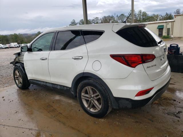 5NMZT3LB3JH065956 - 2018 HYUNDAI SANTA FE S WHITE photo 2