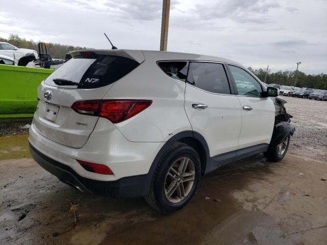 5NMZT3LB3JH065956 - 2018 HYUNDAI SANTA FE S WHITE photo 3