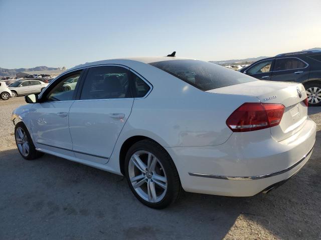 1VWCN7A37EC030891 - 2014 VOLKSWAGEN PASSAT SEL WHITE photo 2