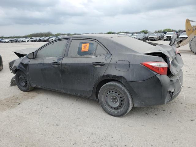 5YFBURHEXGP418132 - 2016 TOYOTA COROLLA L BLACK photo 2