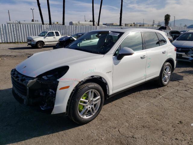 WP1AE2A24FLA52352 - 2015 PORSCHE CAYENNE SE HYBRID WHITE photo 1