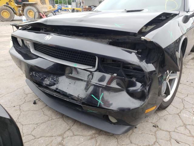 2B3CJ4DV4AH220604 - 2010 DODGE CHALLENGER SE BLACK photo 9