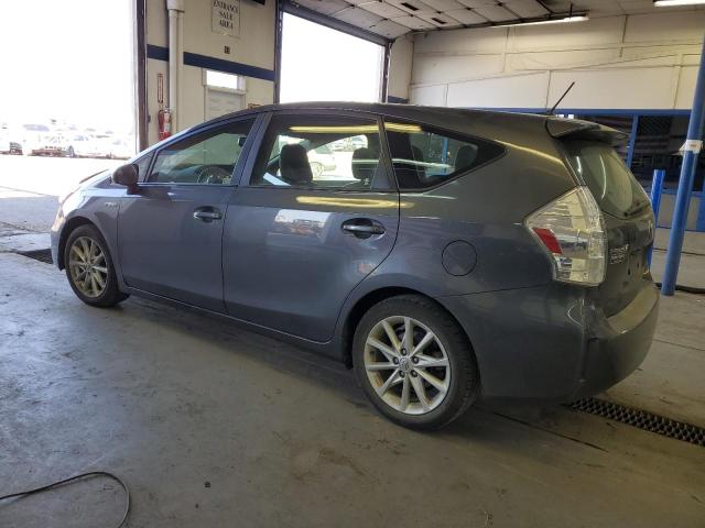 JTDZN3EU2C3049273 - 2012 TOYOTA PRIUS V GRAY photo 2