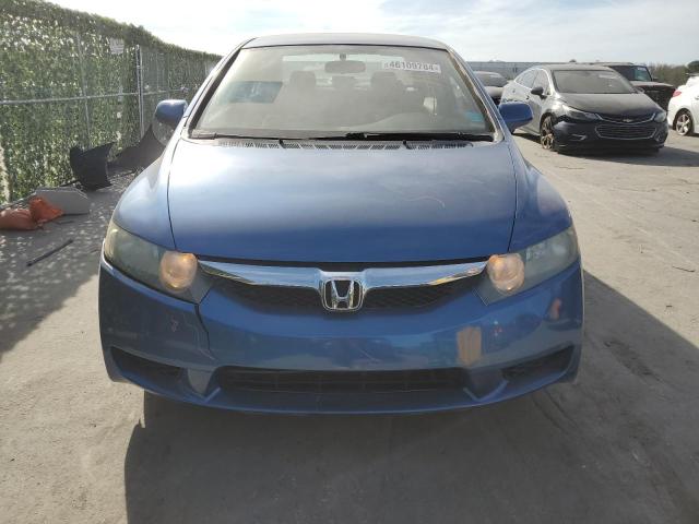 2HGFA16689H346476 - 2009 HONDA CIVIC LX-S أزرق صورة 5