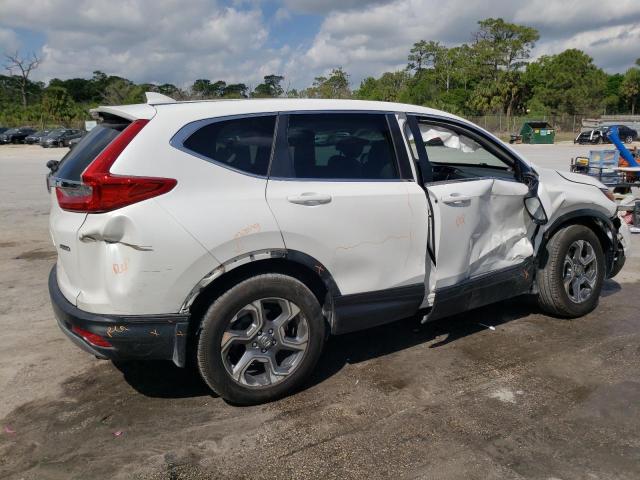 5J6RW2H82KL036943 - 2019 HONDA CR-V EXL WHITE photo 3