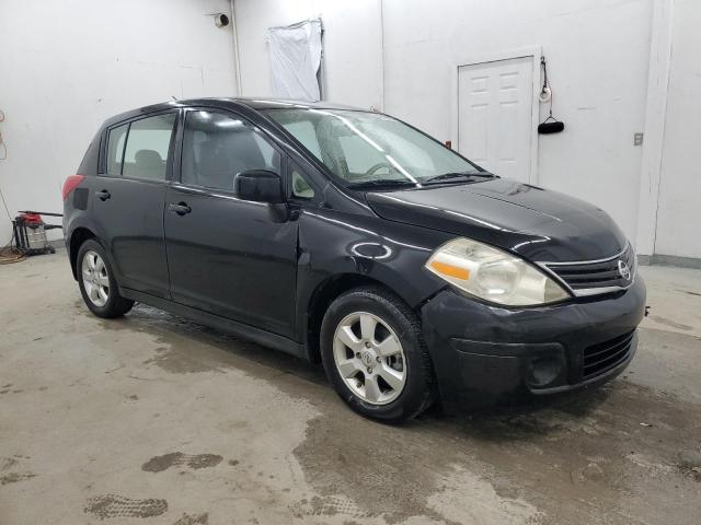 3N1BC13E09L471677 - 2009 NISSAN VERSA S BLACK photo 4