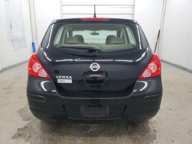 3N1BC13E09L471677 - 2009 NISSAN VERSA S BLACK photo 6