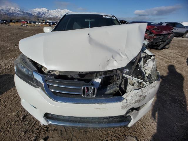 1HGCR6F30FA000303 - 2015 HONDA ACCORD HYBRID WHITE photo 5