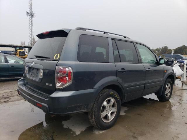 2HKYF18636H557965 - 2006 HONDA PILOT EX GRAY photo 3