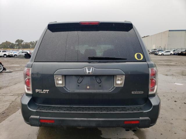 2HKYF18636H557965 - 2006 HONDA PILOT EX GRAY photo 6