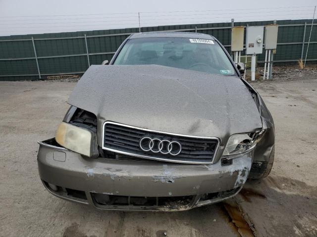 WAULD54B43N109897 - 2003 AUDI A6 2.7T QUATTRO GRAY photo 5