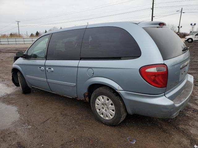 2C4GP44R35R517798 - 2005 CHRYSLER TOWN & COU LX BLUE photo 2