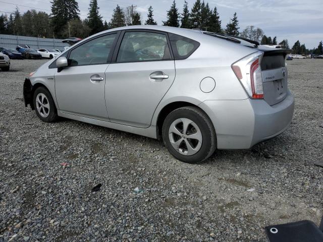 JTDKN3DU6D1692287 - 2013 TOYOTA PRIUS GRAY photo 2