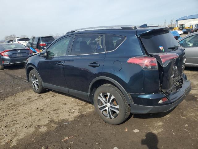 JTMBFREV2HJ140220 - 2017 TOYOTA RAV4 LE BLUE photo 2