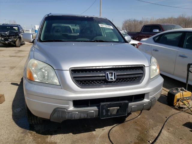 5FNYF18575B061863 - 2005 HONDA PILOT EXL SILVER photo 5