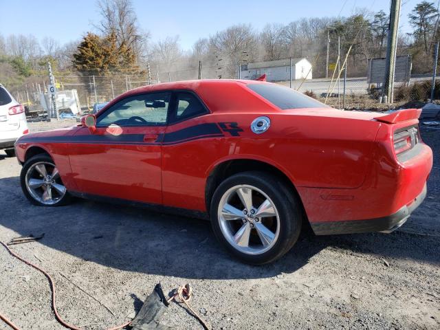 2C3CDZBTXFH710593 - 2015 DODGE CHALLENGER SXT PLUS RED photo 2