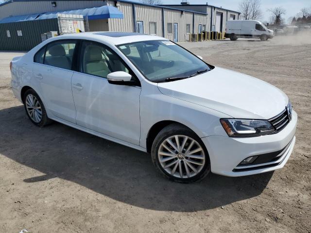 3VWL07AJ1GM388907 - 2016 VOLKSWAGEN JETTA SEL WHITE photo 4