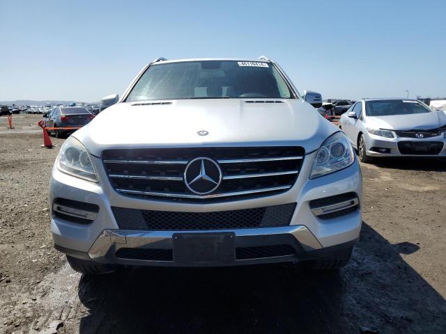 4JGDA5JB9DA111332 - 2013 MERCEDES-BENZ ML 350 SILVER photo 5