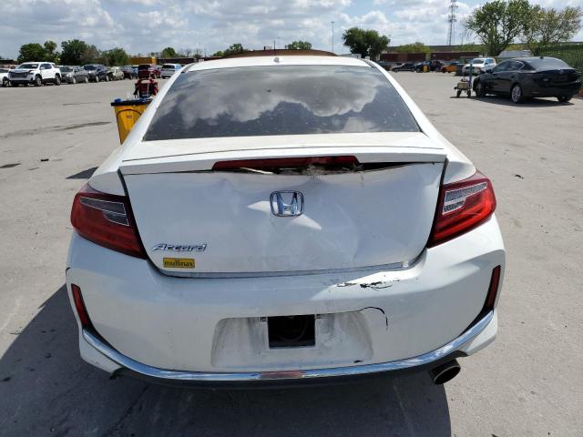 1HGCT1B78GA006087 - 2016 HONDA ACCORD EX WHITE photo 6