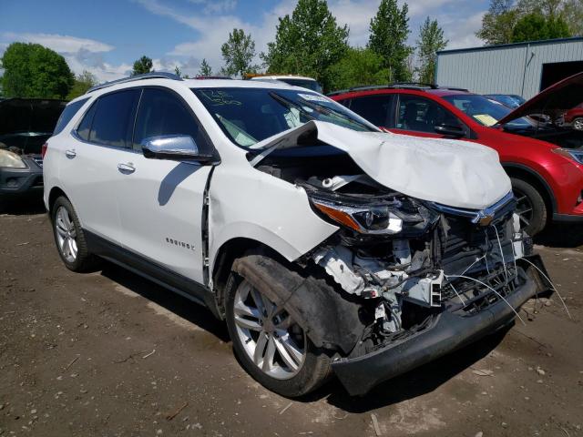 2GNAXNEV9K6182235 - 2019 CHEVROLET EQUINOX PREMIER WHITE photo 1