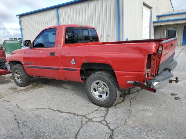 1B7HC16Y7WS526846 - 1998 DODGE RAM 1500 RED photo 2