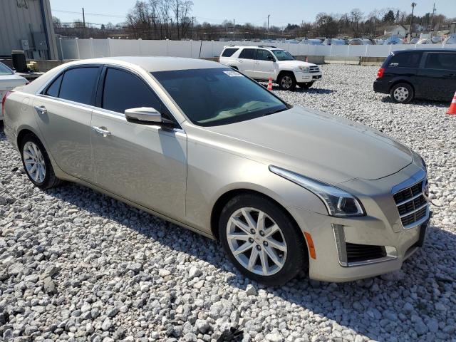 1G6AR5S33E0145381 - 2014 CADILLAC CTS LUXURY COLLECTION GOLD photo 4